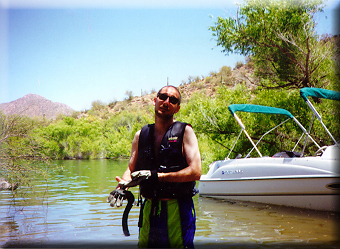 Barry F. Vaughan at Canyon Lake